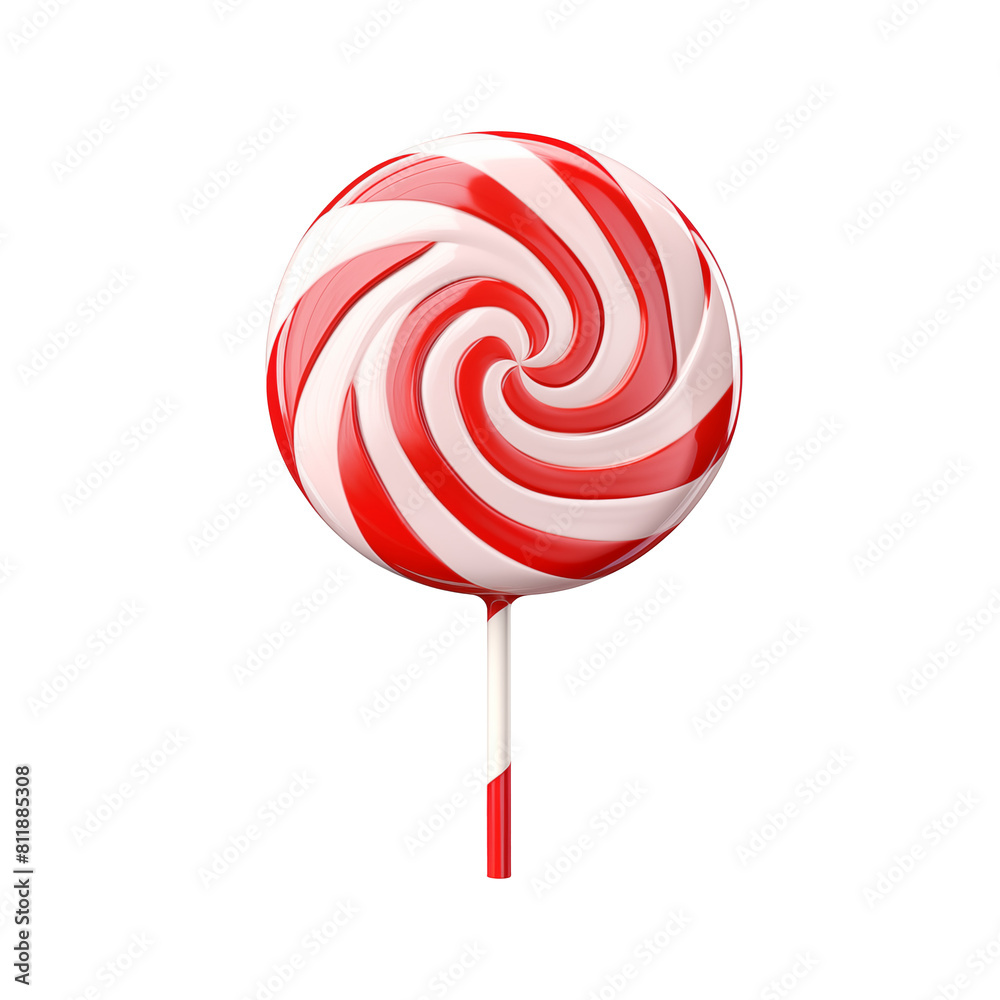 red lollipop isolated on white red lollipop isolated on white
