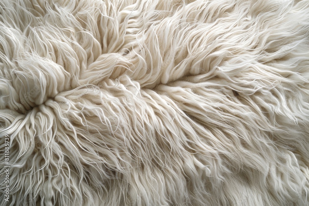 Soft and fluffy white wool from a cute sheep creates a cozy and inviting texture for various products. Soft and fluffy white wool from a cute sheep creates a cozy and inviting texture for various products.