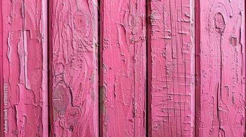 Aesthetic pink wooden backdrop