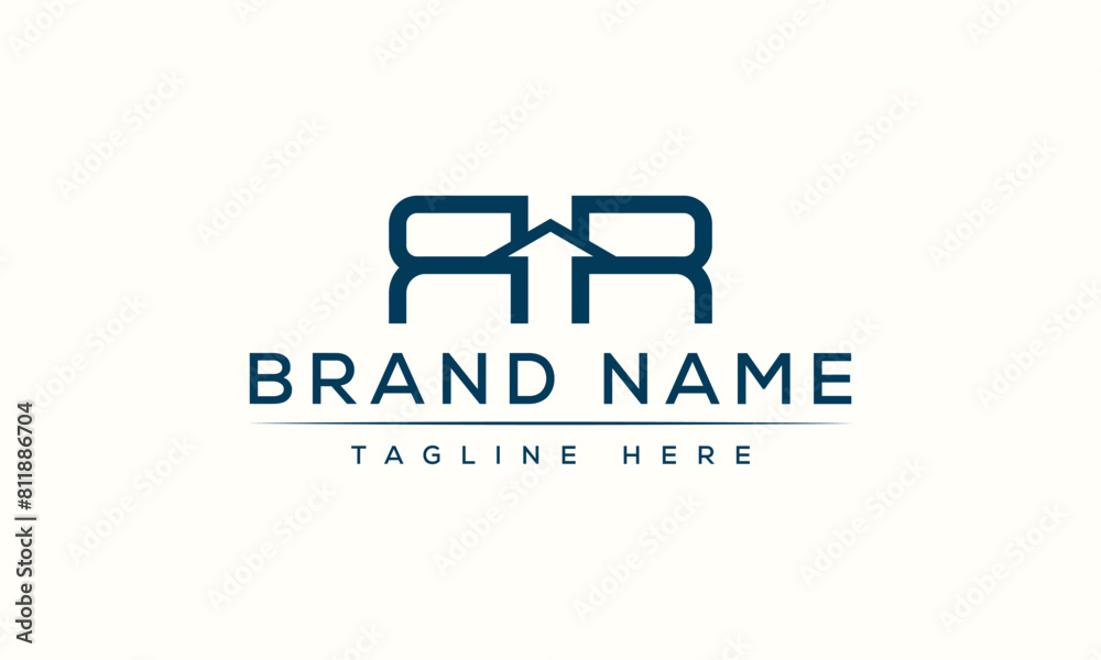 Logo design letter RR . Elegant modern. Vector template. Logo design letter RR . Elegant modern. Vector template.