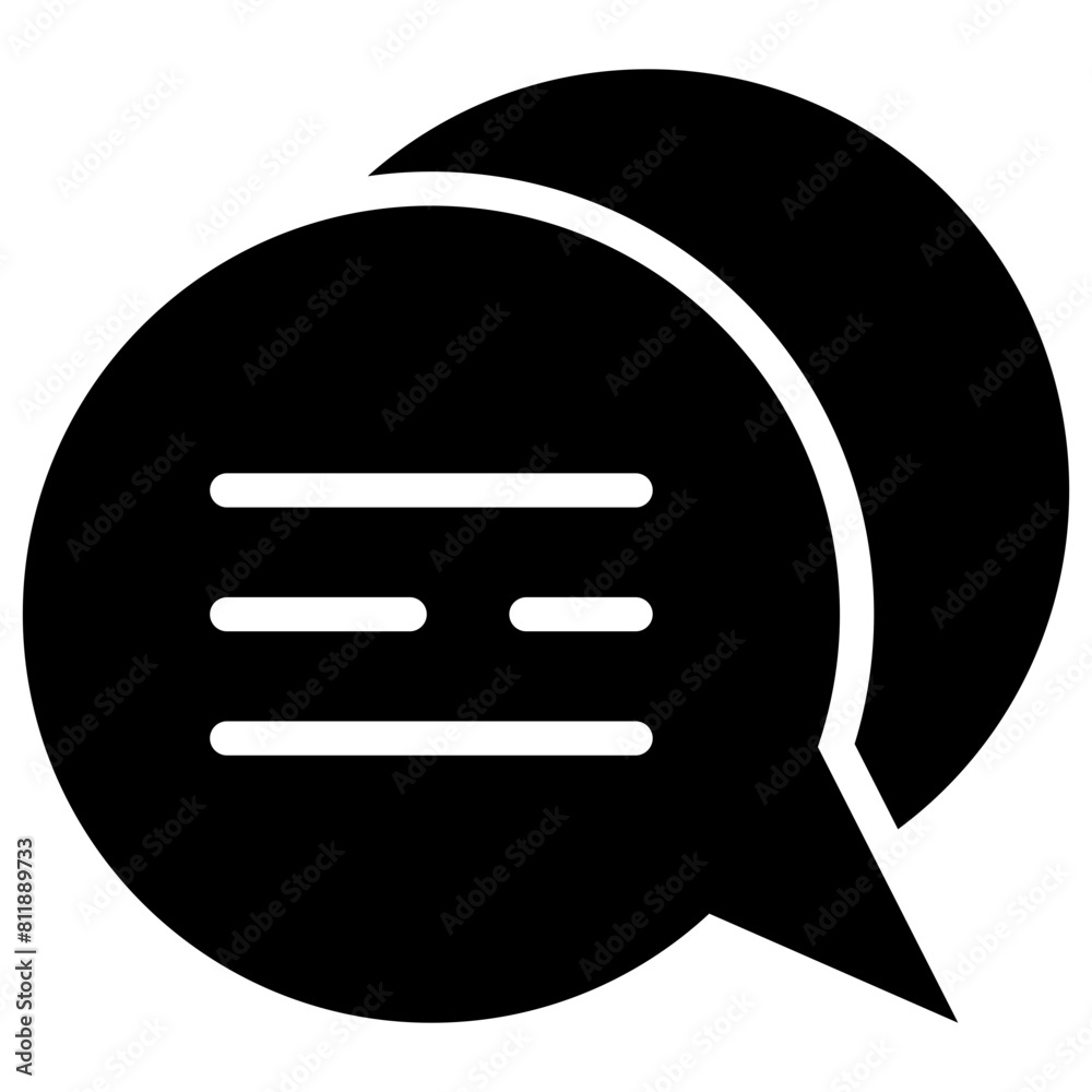 chat solid icon chat solid icon