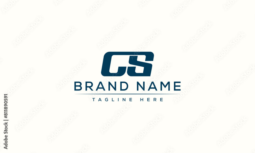 Logo design letter CS . Elegant modern. Vector template. Logo design letter CS . Elegant modern. Vector template.