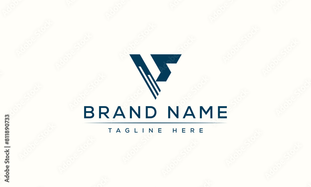 Logo design letter VS . Elegant modern. Vector template. Logo design letter VS . Elegant modern. Vector template.