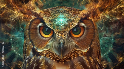 Ayahuasca compilation. Shamanic meditation. The journey of consciousness. The magic eye. The mystical owl