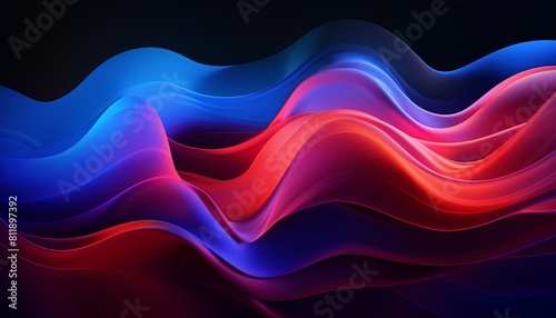  Beautiful abstract colorful 3d wavy background, Modern abstract background with colorful