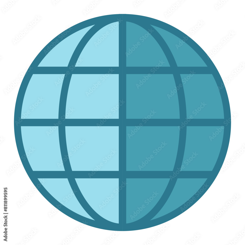 blue globe icon blue globe icon