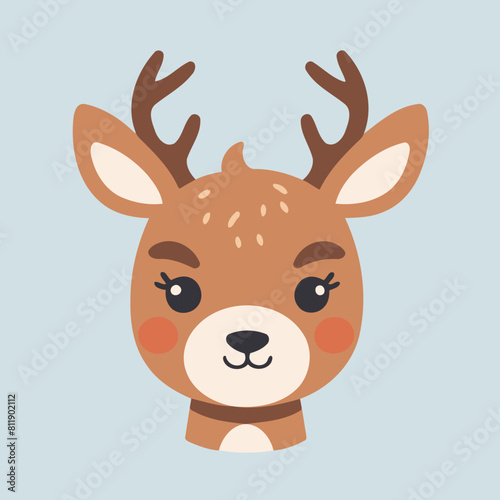 Cute Deer vector illustration for little ones  bedtime routines