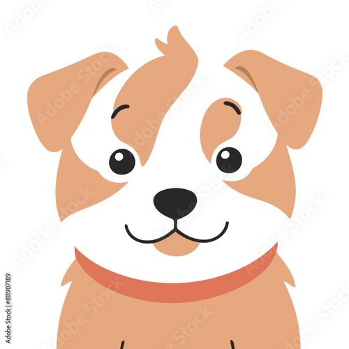 Vector illustration of a playful Dog for preschoolers' storytime