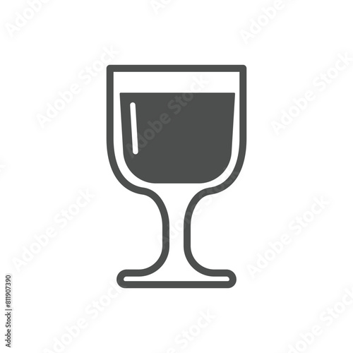 Drink icon. Beverage symbol modern, simple, vector, icon for website design, mobile app, ui. Vector Illustration