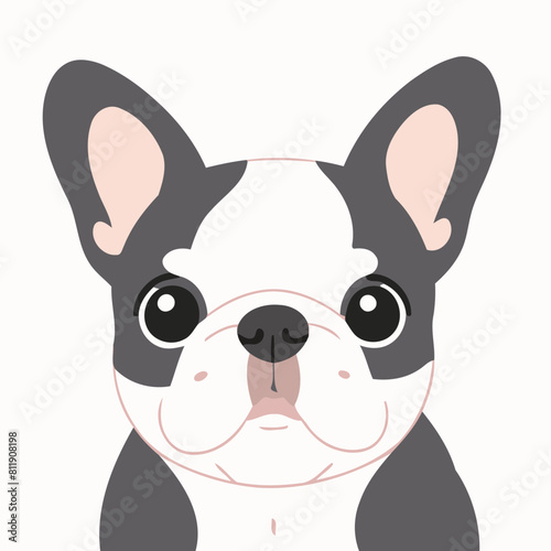 Cute Dog vector illustration for preschoolers' learning moments