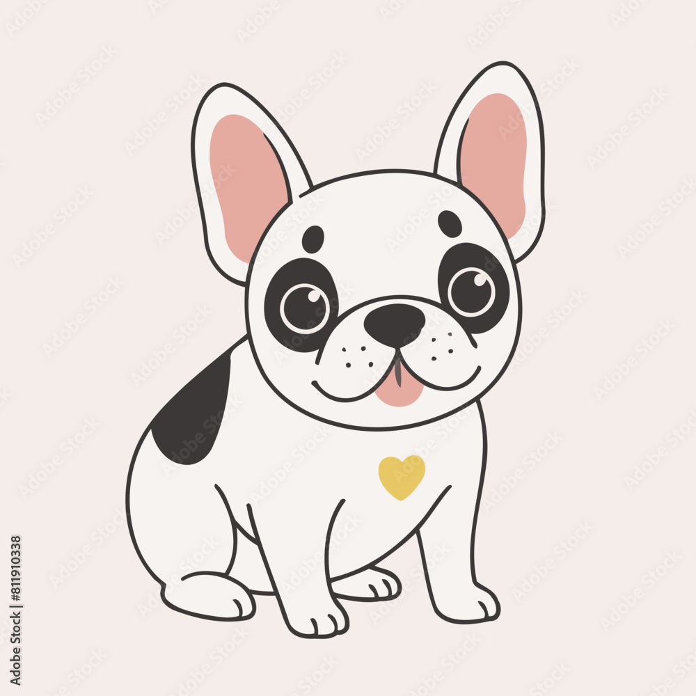 Cute Dog for toddlers vector illustration Cute Dog for toddlers vector illustration