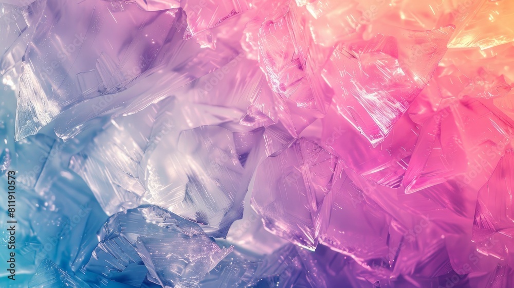 Multicolored glow ice texture background Multicolored glow ice texture background