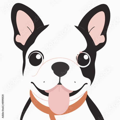 Vector illustration of a cute Dog for kids story book