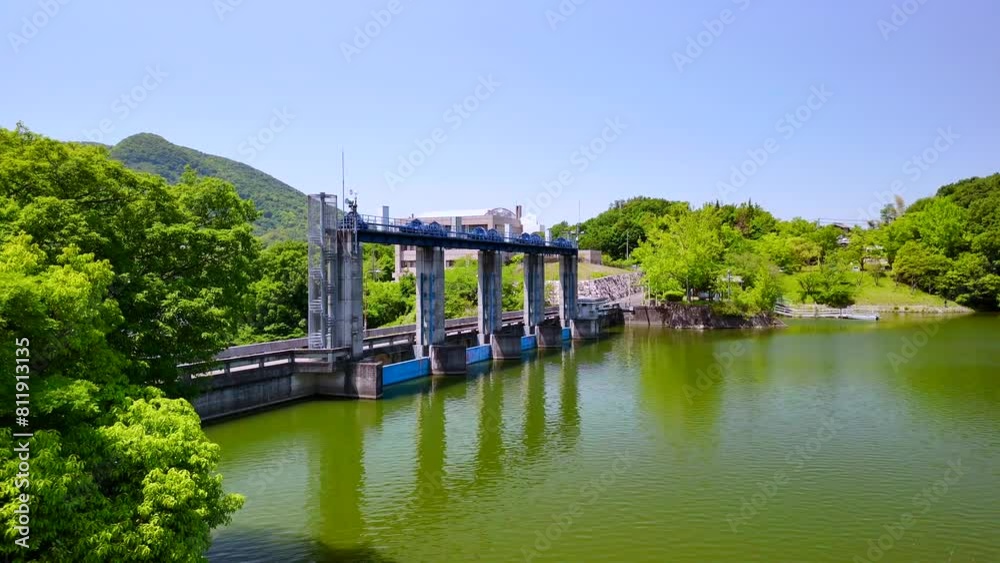 香川県のバス釣りの名所の府中湖