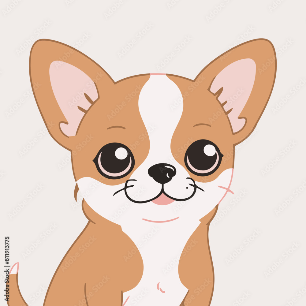 Cute Dog for toddlers' learning books vector illustration Cute Dog for toddlers' learning books vector illustration