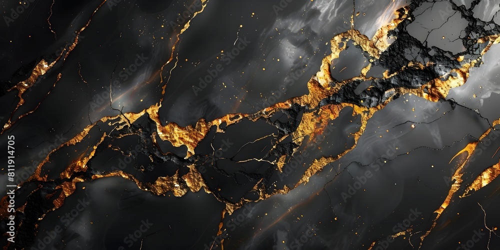 Exquisite Marble Texture with Captivating Golden Veins - Dramatic and Sophisticated Natural Background for Luxury Branding and Design Projects Exquisite Marble Texture with Captivating Golden Veins - Dramatic and Sophisticated Natural Background for Luxury Branding and Design Projects