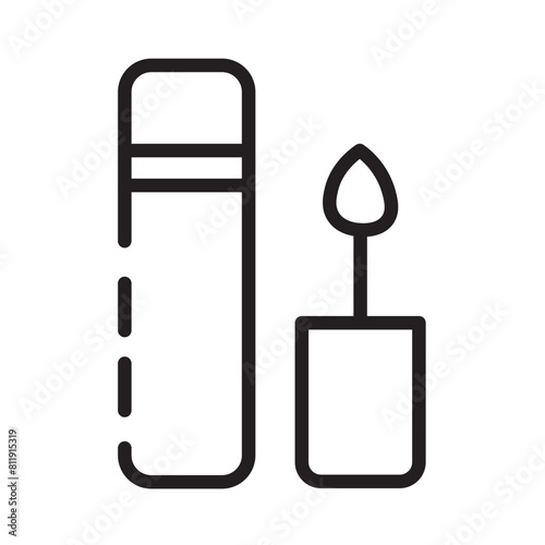 Cosmetics Makeup Tender Line Icon