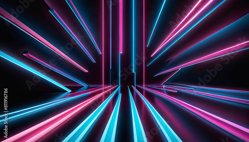 beam blue abstract light fantastic wallpaper pink laser glowing background rendering neon ascending red 3d rays colorful lines three-dimensional line spectrum virtual reality optical fiber jet