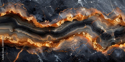 Luxurious Marble Backdrop with Dramatic Swirls and Veins Showcasing Natural Beauty and Earthy Elegance