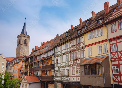 spring travel to Europe. beautiful old German cities #811921164