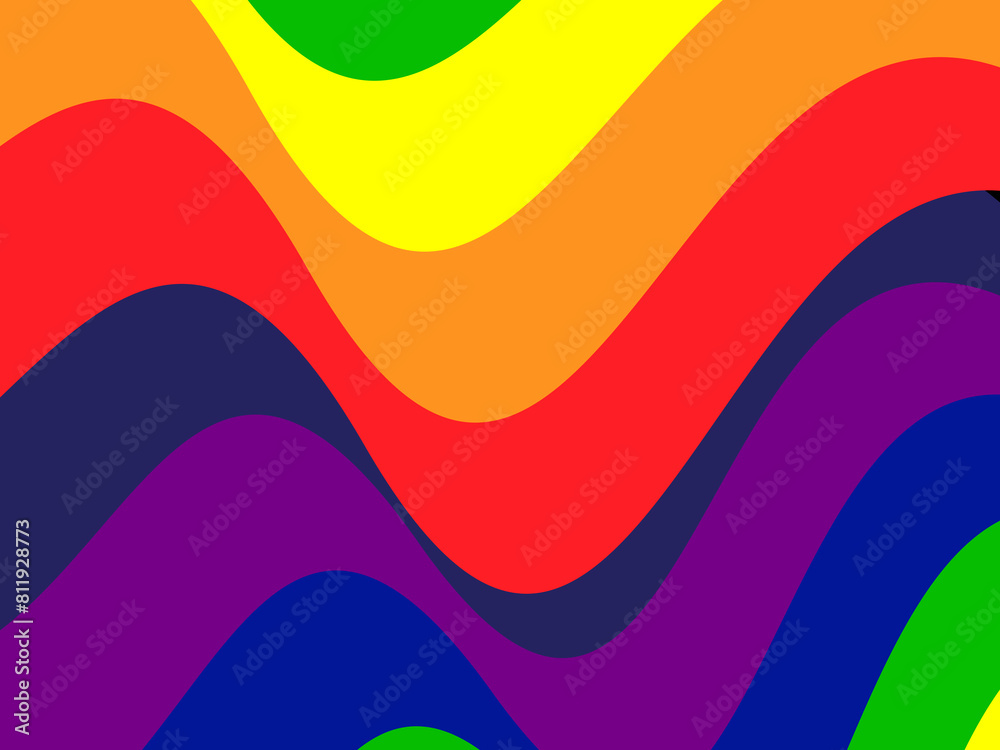 LGBTQ Pride Rainbow Background. LGBTQIA+ Gay Pride Rainbow Flag Background. LGBTQ Pride Rainbow Background. LGBTQIA+ Gay Pride Rainbow Flag Background.