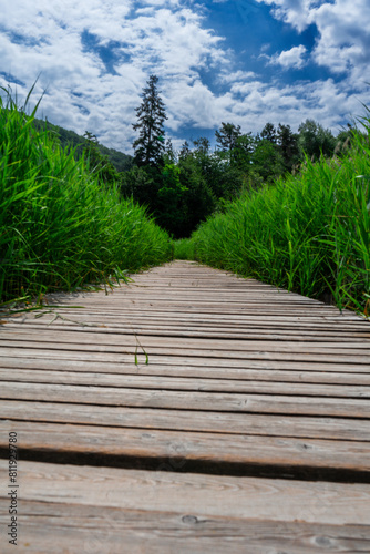  Hiking Arround Lake Montiggler South Tyrol Italy photo