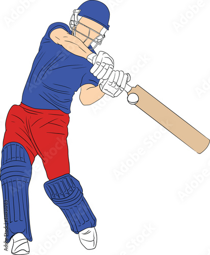 criket, cricketing, cricket ball, drawing, cricket drawing, batsman, cricket player, cricket, competition, graphic, vector, cartoon, cricketer