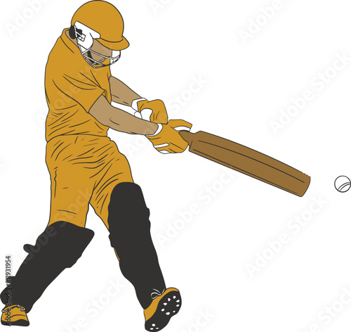 criket, cricketing, cricket ball, drawing, cricket drawing, batsman, cricket player, cricket, competition, graphic, vector, cartoon, cricketer