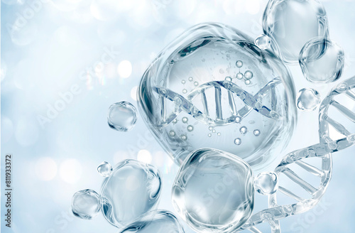 bubble and molecule