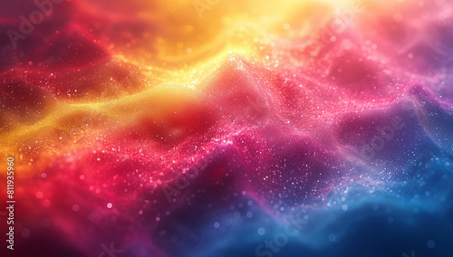Colorful Gradient Background with Smooth Shading