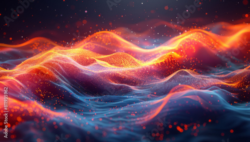 Smoothly Flowing Gradient Background with Vibrant Colors