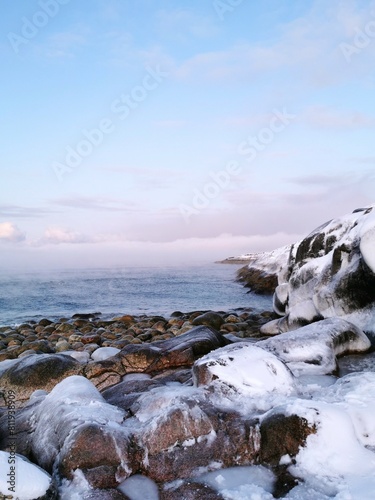 snow beach
