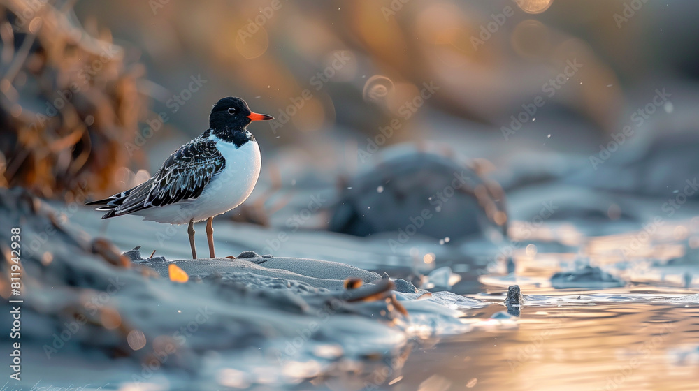 Fototapeta premium Eurasian Oystercatcher