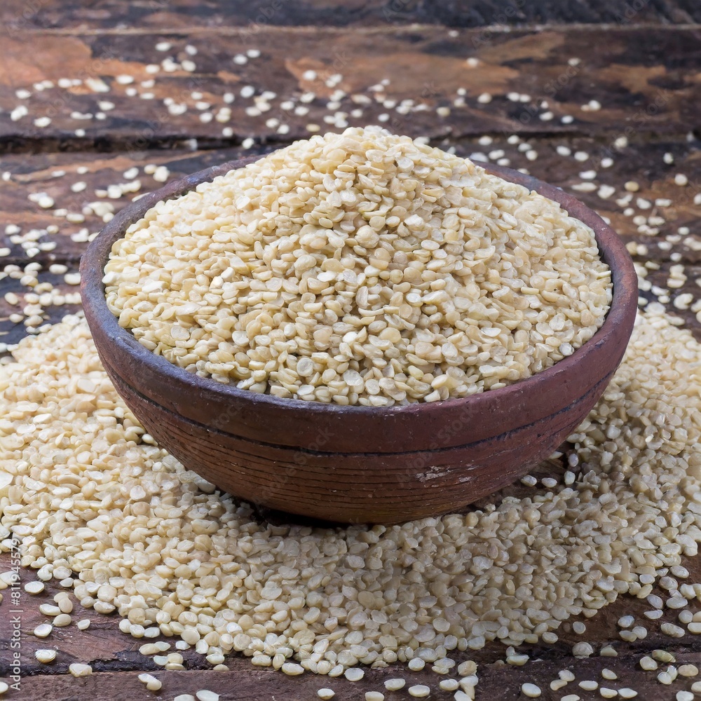 Urad dal or split black gram Urad dal or split black gram