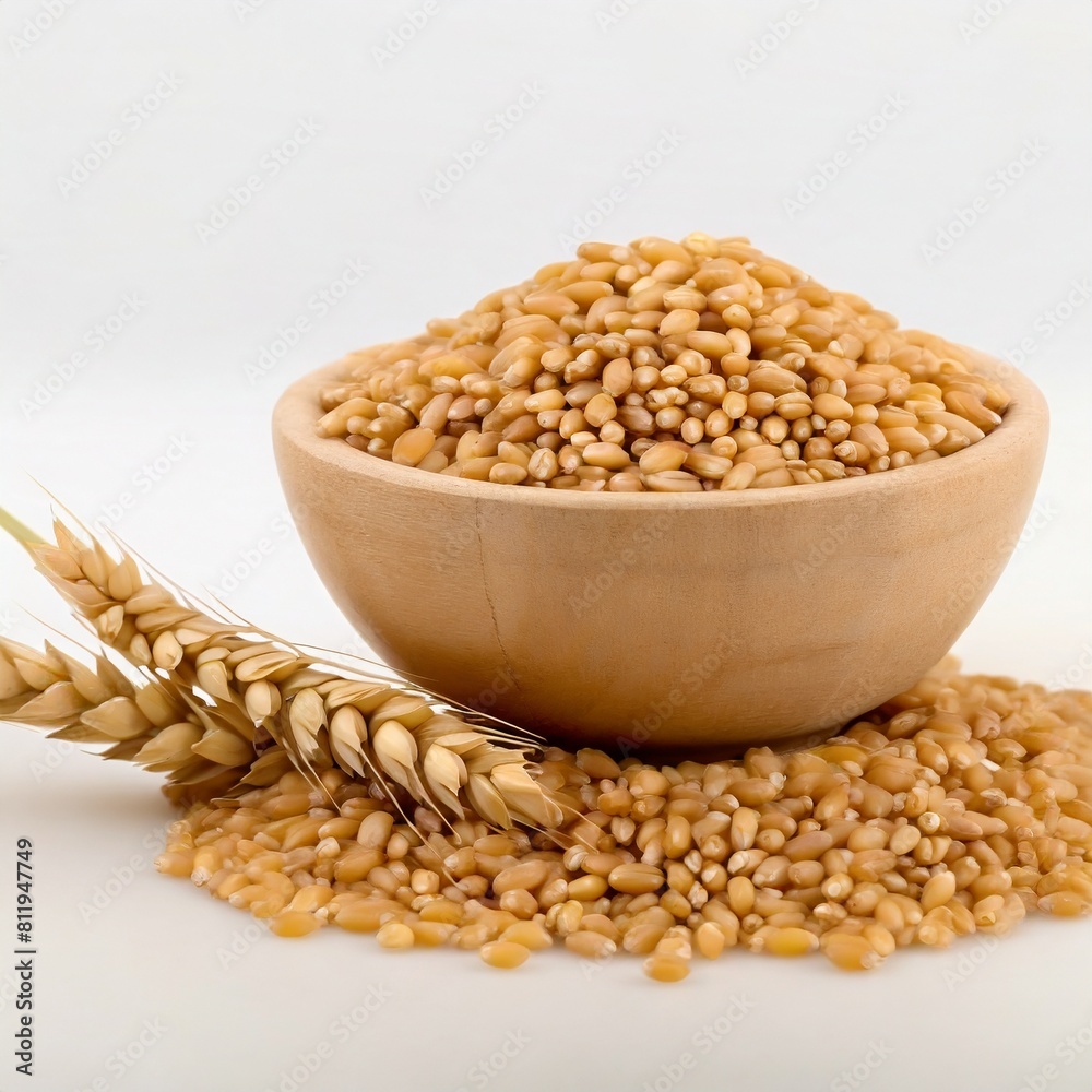 Fresh and Healthy Wheat Grains Fresh and Healthy Wheat Grains