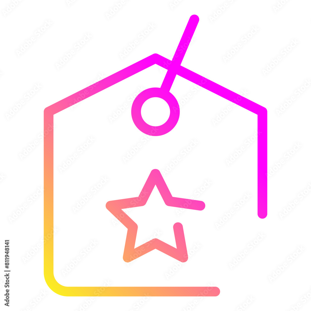 Fototapeta premium Tag icon