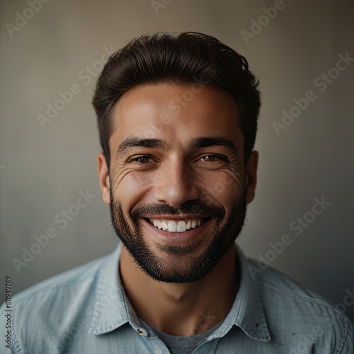 portrait of a smiling man