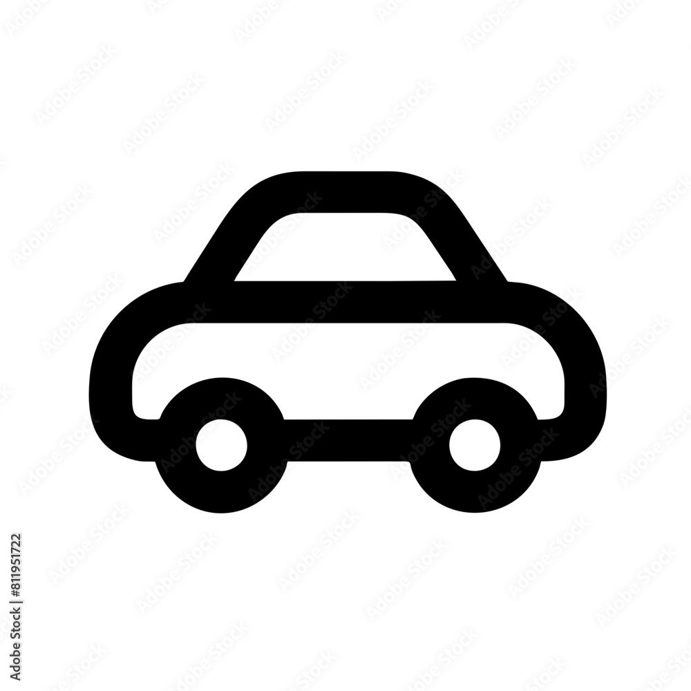 Car Outline Icon Car Outline Icon
