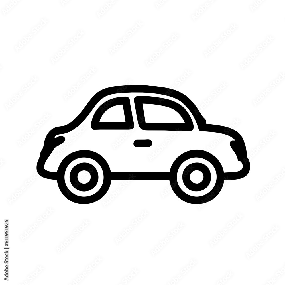 Car Outline Icon Car Outline Icon