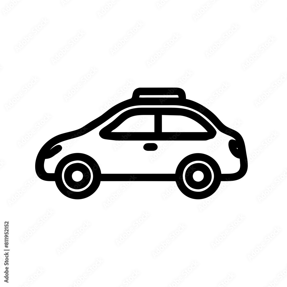 Car Outline Icon Car Outline Icon