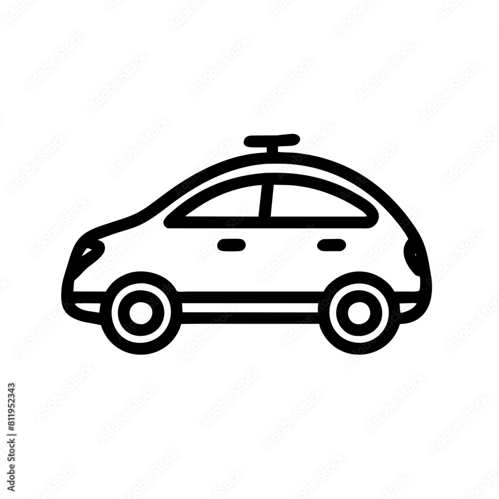Car Outline Icon Car Outline Icon
