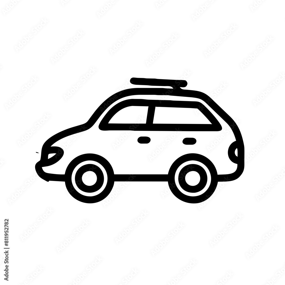 Car Outline Icon Car Outline Icon
