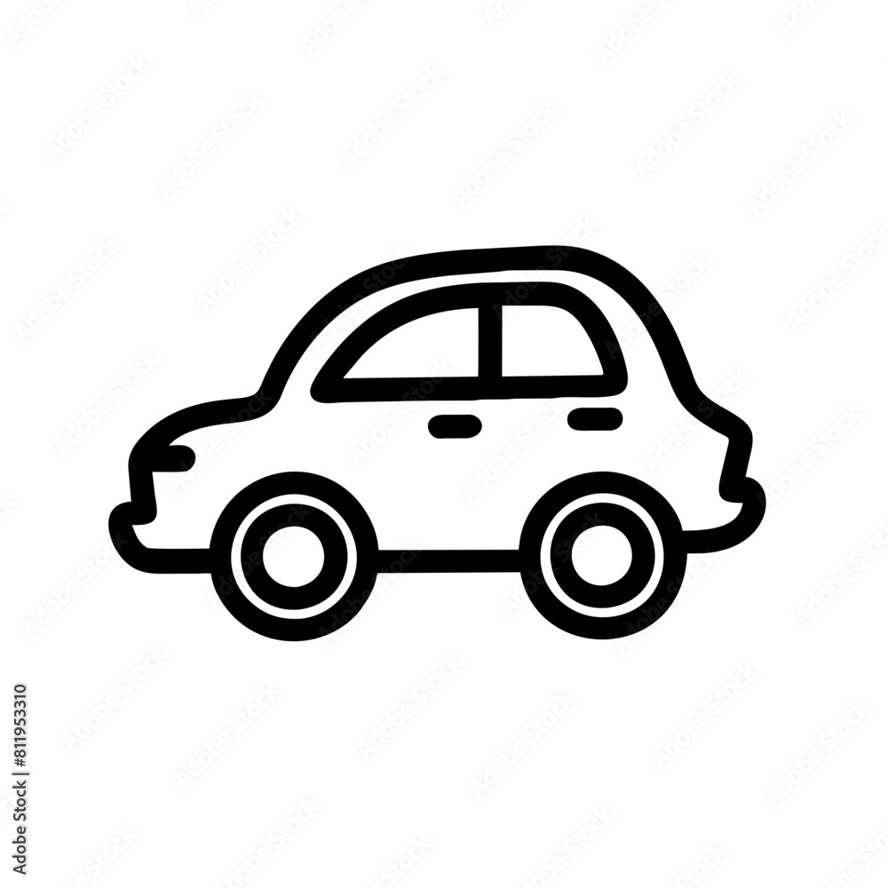 Car Outline Icon Car Outline Icon