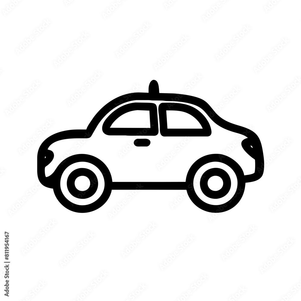 Car Outline Icon Car Outline Icon