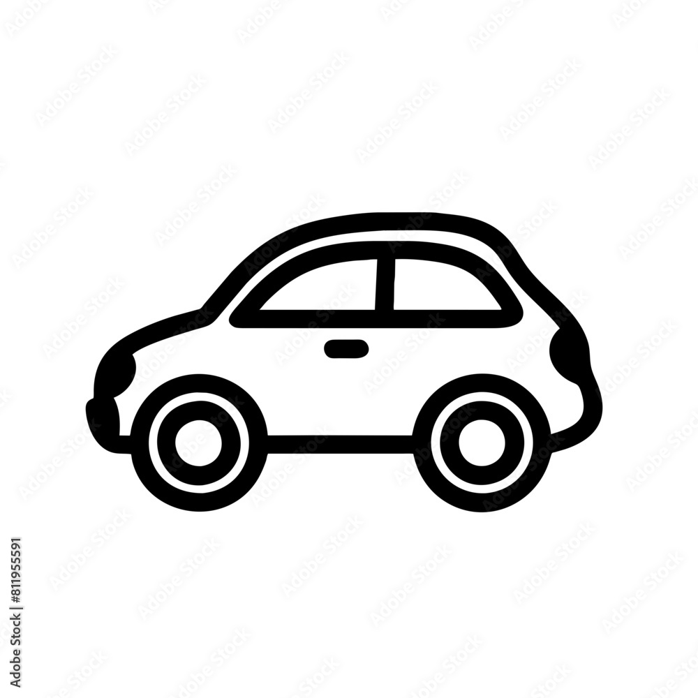 Car Outline Icon Car Outline Icon