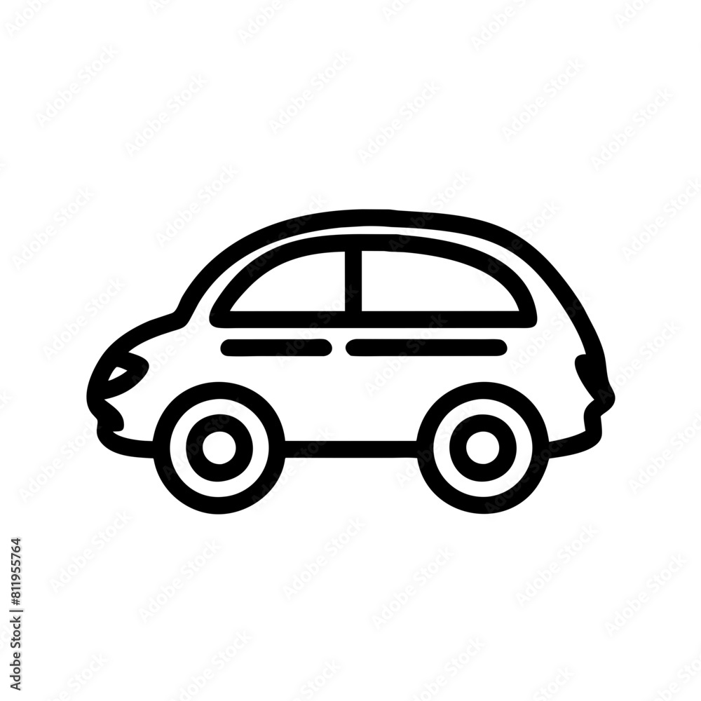 Car Outline Icon Car Outline Icon