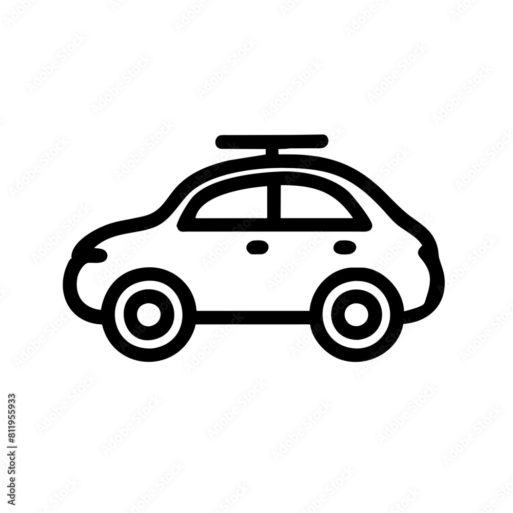 Car Outline Icon Car Outline Icon