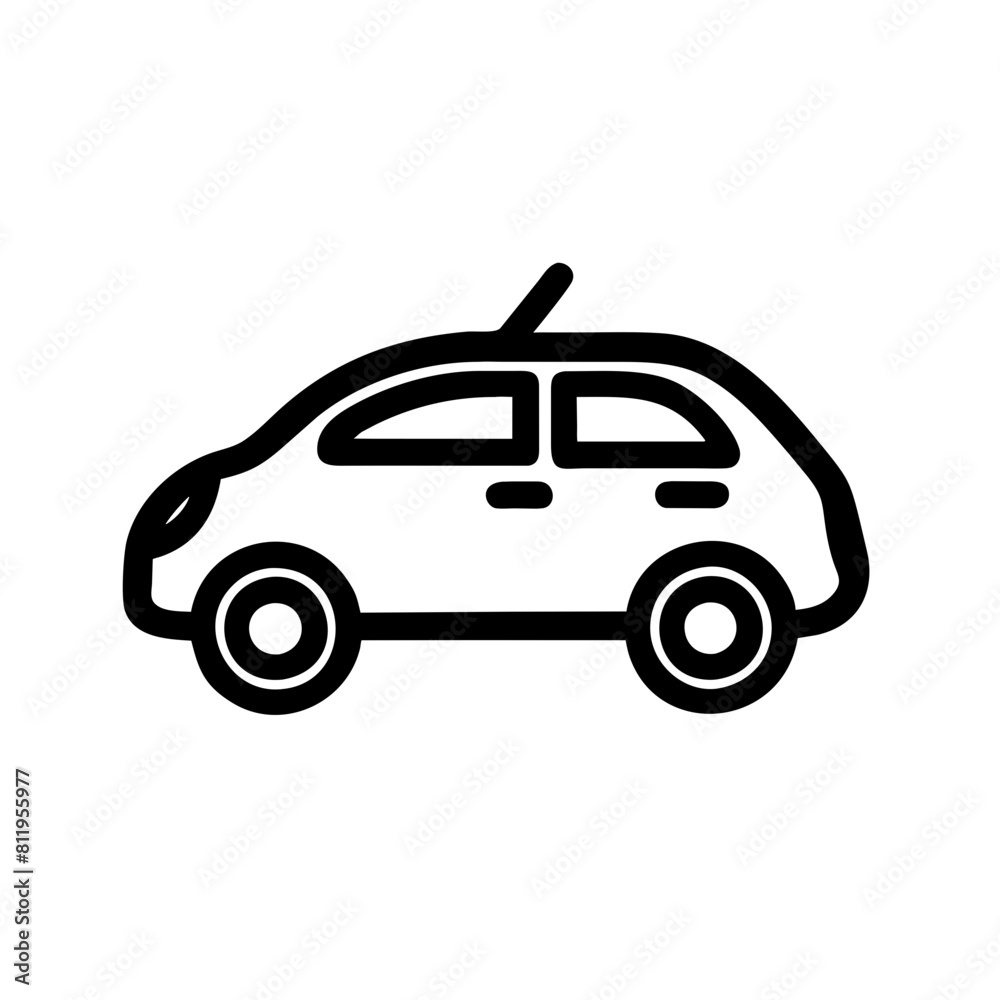 Car Outline Icon Car Outline Icon
