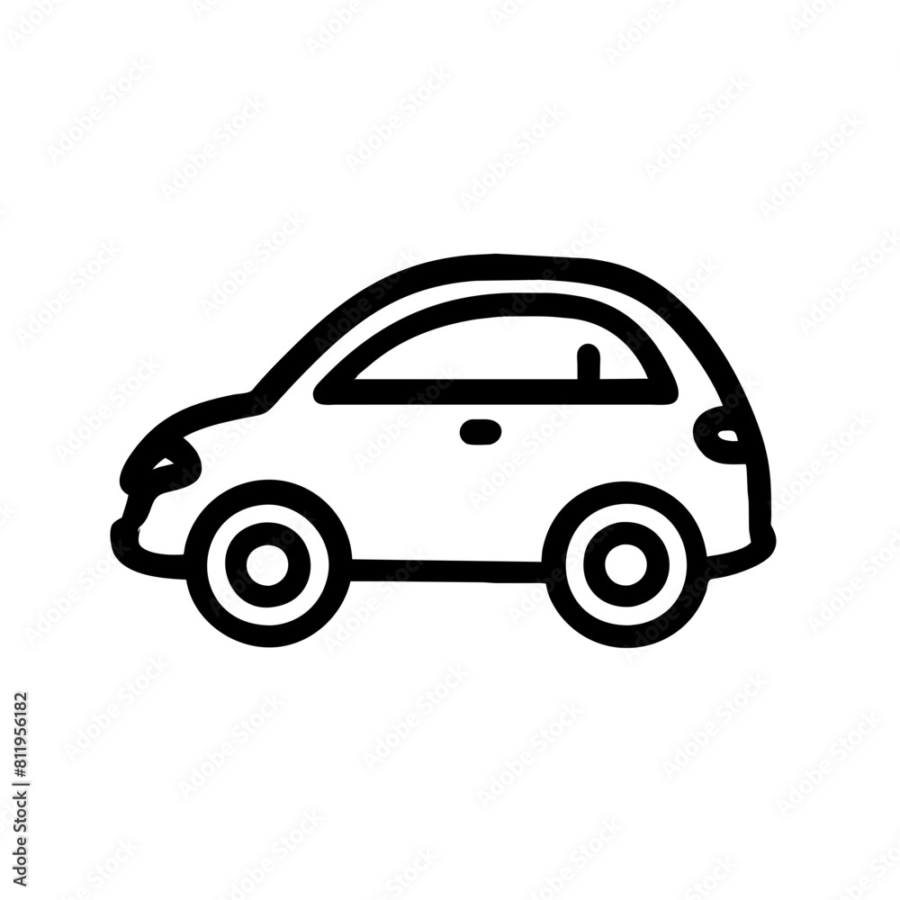 Car Outline Icon Car Outline Icon