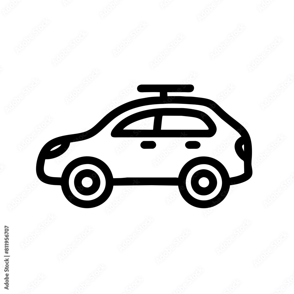 Car Outline Icon Car Outline Icon